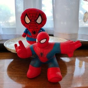 SPIDER-MAN Hallmark Itty Bitty Plush & Goo-Jit Zu Stretch Toy